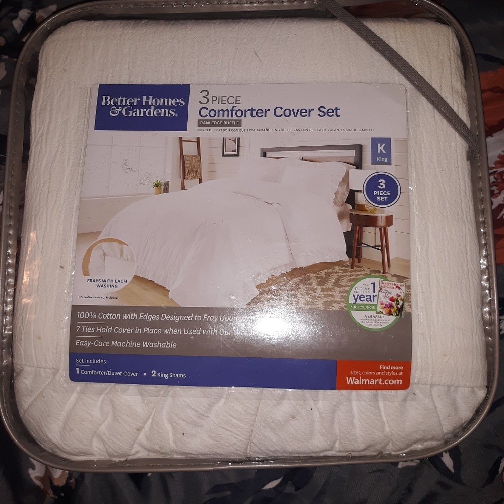 Brand new King SZ comforter cover